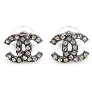 Chanel Cc Logo Earrings Metal #250133C76B